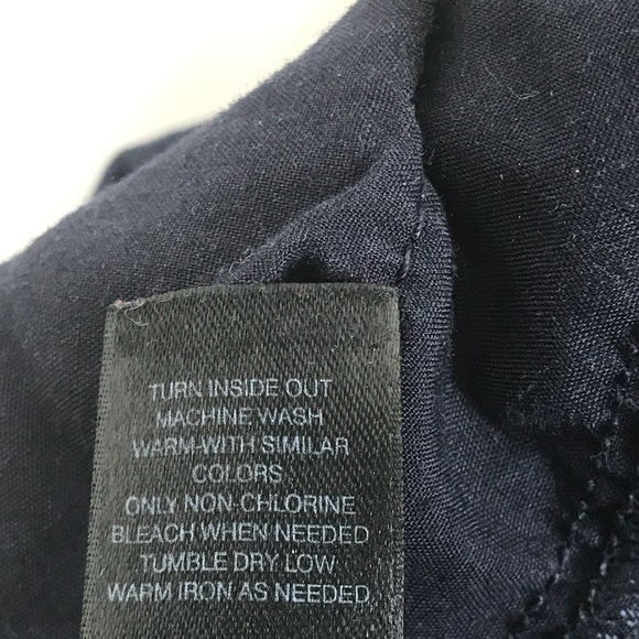 WHBM Straight Jeans 27 Inch Waist Blue Dark Wash - Picture 8 of 8